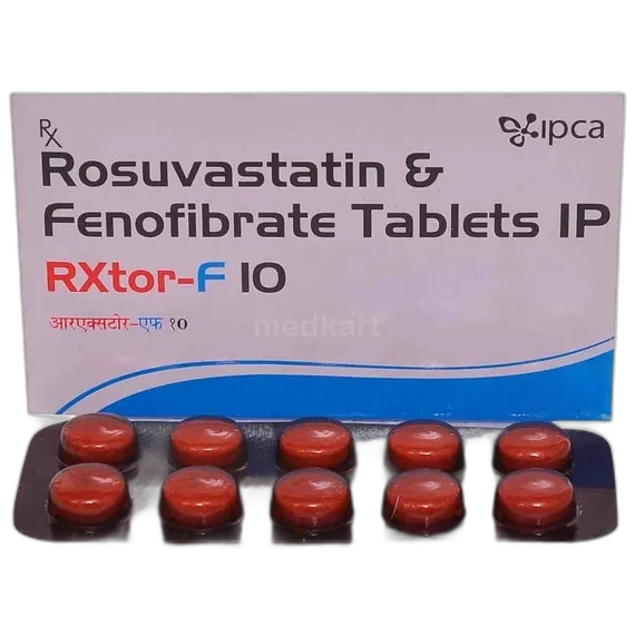 rxtor f 10mg tablet 10's